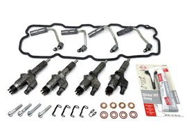 ZZ Diesel Injector Install Kit with Injectors, 2001-2004 GM 6.6L Duramax LB7