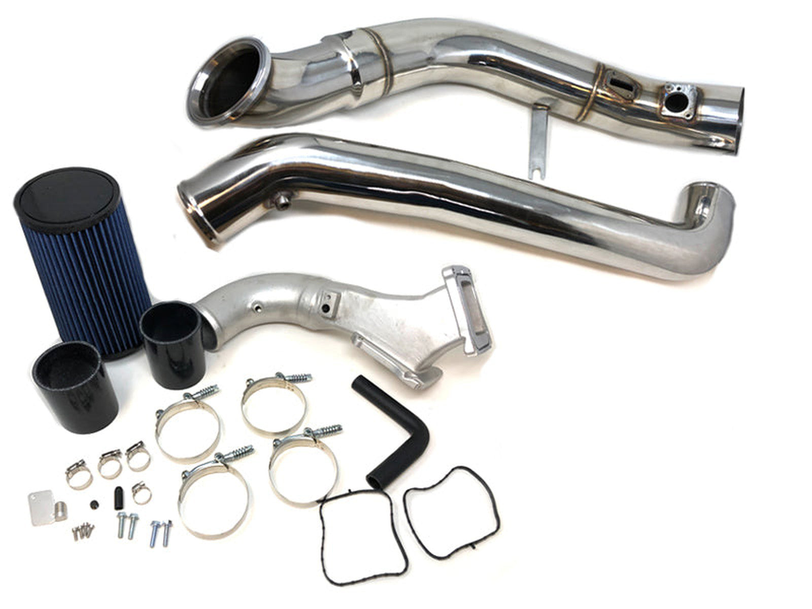 ZZ Diesel 3" Y-Bridge and Intercooler Pipe Kit, 2011-2016 Duramax 6.6L LML