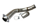 ZZ Diesel 4 Inch Stainless Steel Downpipe, 2020-2024 Ford 6.7L Powerstroke