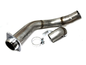 ZZ Diesel 4 Inch Stainless Steel Downpipe, 2020-2024 Ford 6.7L Powerstroke