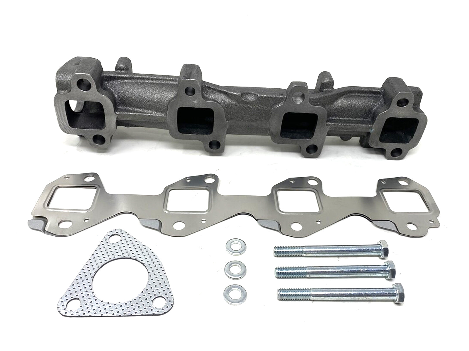 ZZ Diesel ZZ-674-731 Left Side Exhaust Manifold, 2001-2016 GM 6.6L Duramax LB7 LLY LBZ LMM LML