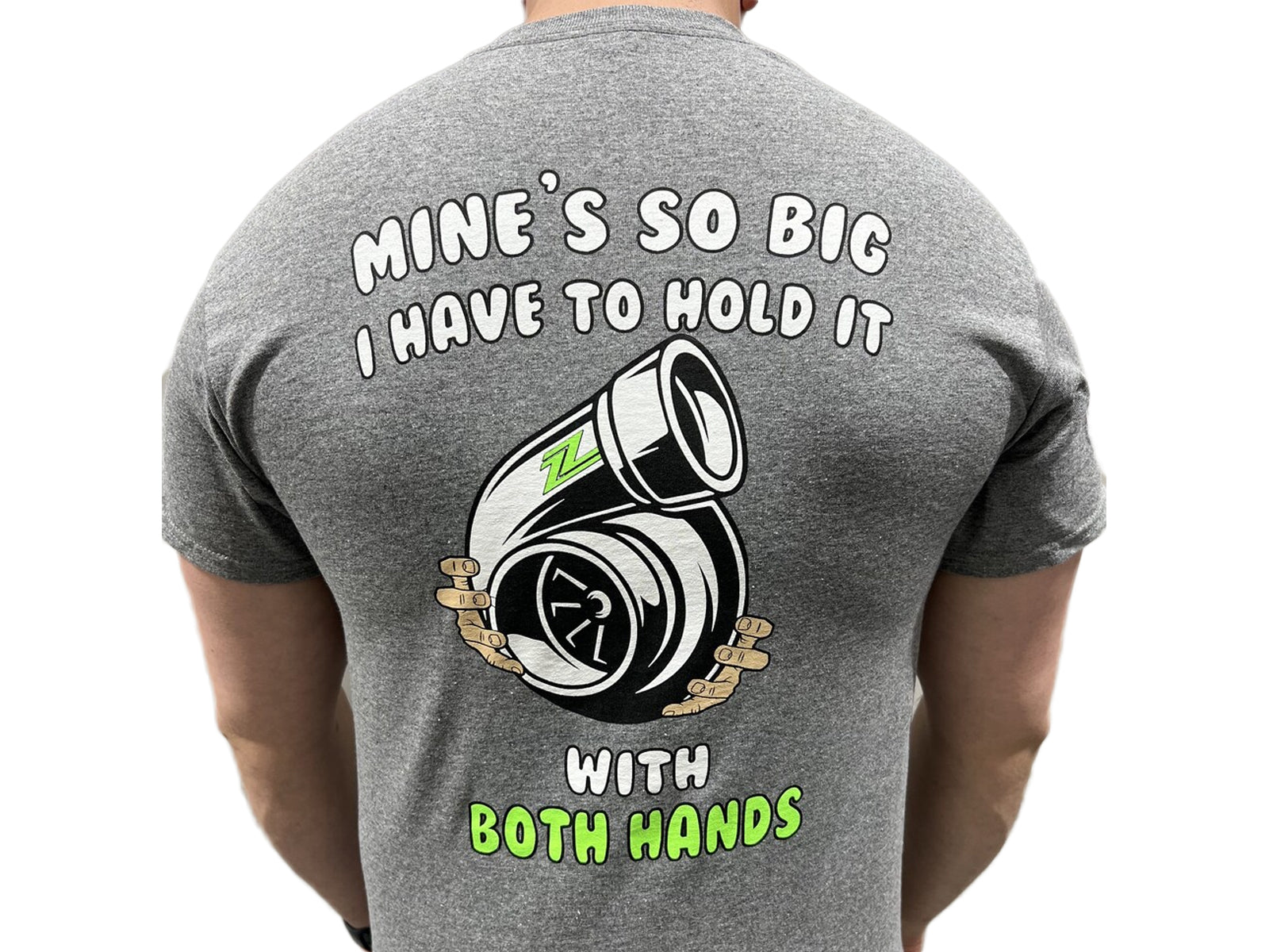 ZZ Diesel, Both Hands T-Shirt Back