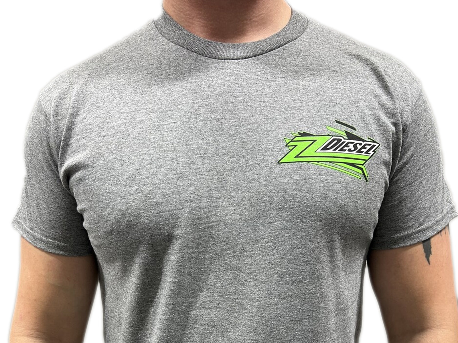 ZZ Diesel, Both Hands T-Shirt Front