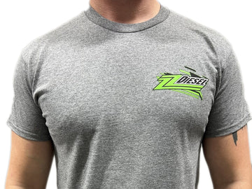 ZZ Diesel, Both Hands T-Shirt Front
