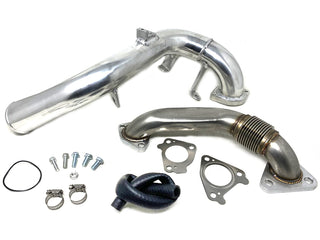 ZZ Diesel EGR Cooler Upgrade Kit with Intake Tube, Up Pipe, and Gaskets, 2006-2010 GM 6.6L Duramax LBZ LMM