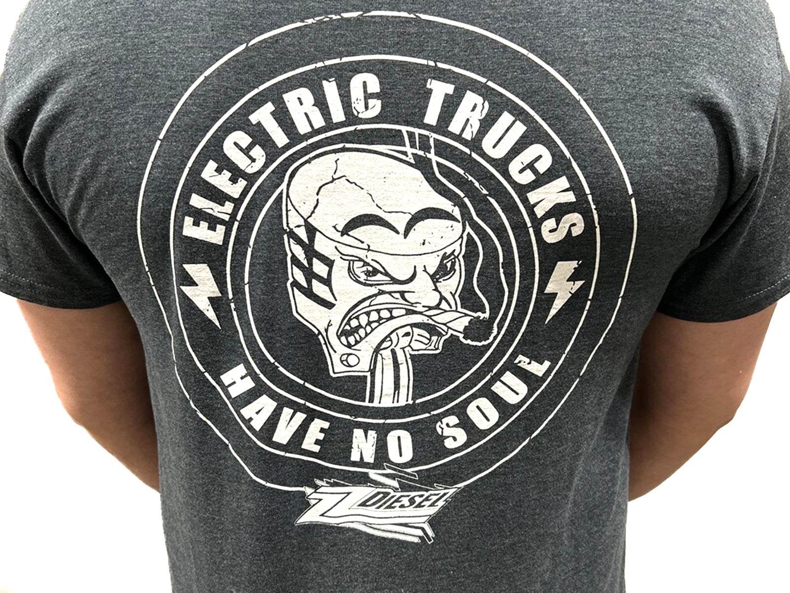 ZZ Diesel, No Soul T-Shirt Back