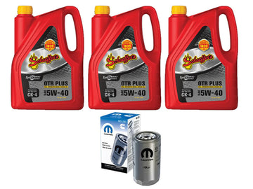 ZZ Diesel Schaeffers 5W-40 Severe Duty Oil Change Kit, 1989-2023 Dodge Ram 5.9L 6.7L Cummins