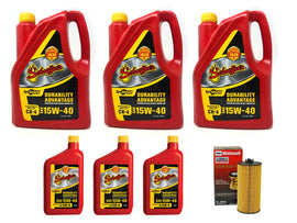 ZZ Diesel Schaeffers 15W-40 Oil Change Kit, 2008-2010 Ford 6.4L Powerstroke