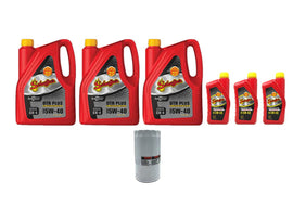 ZZ Diesel Schaeffers 5W-40 Severe Duty Oil Change Kit, 2023-2024 Ford 6.7L Powerstroke