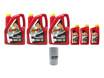 ZZ Diesel Schaeffers 10W-30 Oil Change Kit, 2023-2024 Ford 6.7L PowerstrokeZZ Diesel Schaeffers 10W-30 Oil Change Kit, 2023-2024 Ford 6.7L Powerstroke