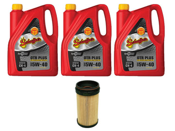 ZZ Diesel Schaeffers 5W-40 Severe Duty Oil Change Kit, 2025-2026 Dodge Ram 6.7L Cummins