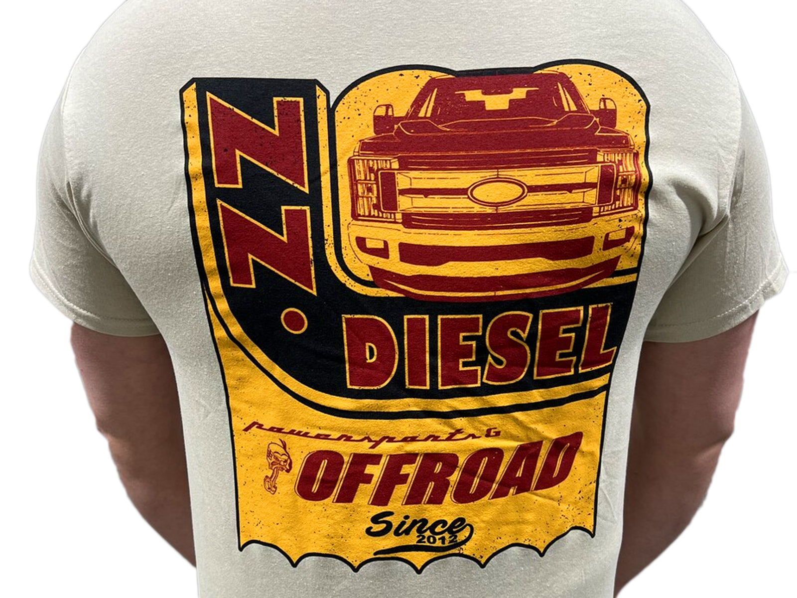 ZZ Diesel, Retro Ford, Sand Color, T-Shirt