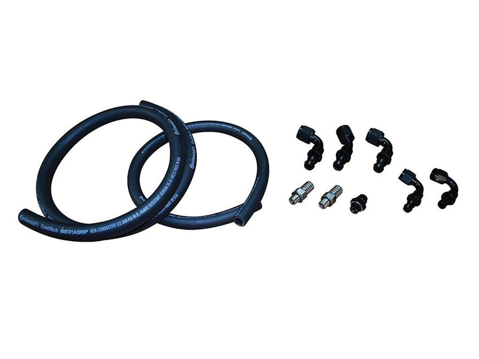 Fleece Fuel Distribution Block Hose and Fitting Kit, 2007.5-2009 Dodge Ram 6.7L Cummins