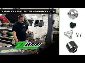 ZZ Diesel Water In Fuel, WIF, Sensor Delete Plug With Drain, 2001-2016 GM 6.6L Duramax LB7 LLY LBZ LLY LMM - 0