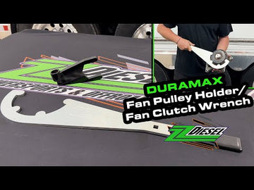 Forged Diesel Fan Clutch Wrench, 2001-2016 GM 6.6L LB7 LBZ LLY LML - 0