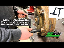 Forged Diesel Allison T Handle Torque Convertor Removal and Install Tool, 2001 -2016 GM 6.6L Duramax LB7 LLY LBZ LMM LML - 0