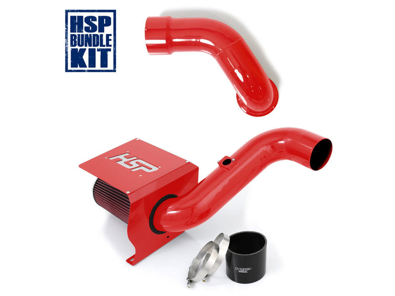 HSP Cold Air Intake Bundle, 2006-2007 Chevrolet / GMC 6.6L Duramax LBZ