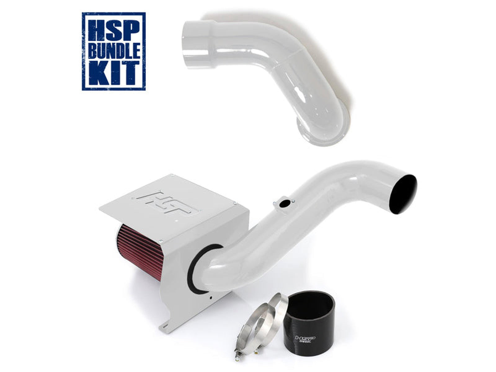 HSP Cold Air Intake Bundle, 2006-2007 Chevrolet / GMC 6.6L Duramax LBZ