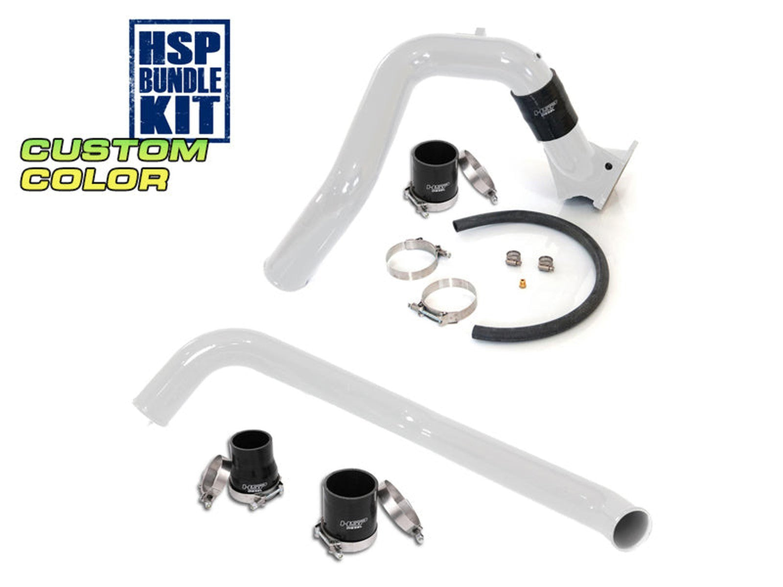 HSP Intercooler Charge Pipe Bundle, 2006-2010 Chevrolet / GMC 6.6L Duramax LBZ LMM