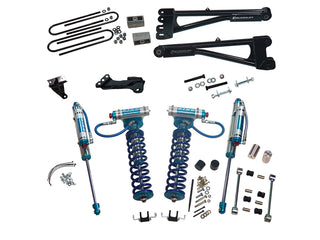 K981KG SUPERLIFT K981KG 4 inch Lift Kit - 2008-2010 Ford F-250 and F-350 Super Duty 4WD - with Replacement Radius Arms, King Coilovers and King rear Shocks Large