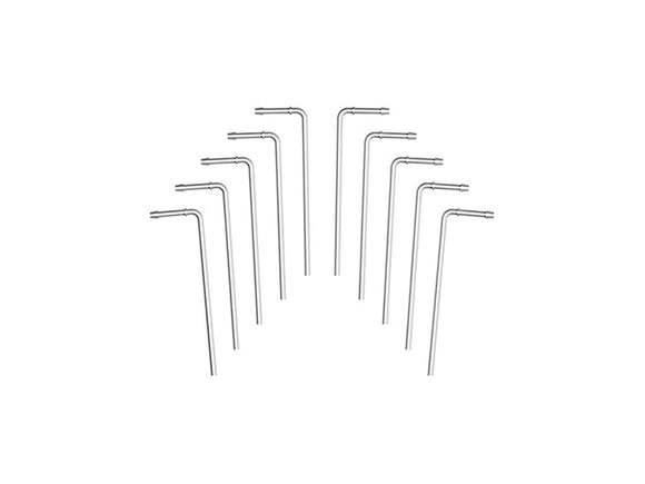 MAG10153 MAGNAFLOW 10153 .50" 90-DEGREE EXHAUST HANGER (10-PACK) UNIVERSAL - .50" X 12"Large