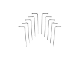 MAG10152 MAGNAFLOW 10152 .375" 90-DEGREE EXHAUST HANGER (10-PACK) UNIVERSAL - .375" X 12"Large