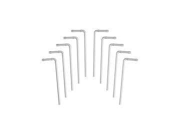 MAG10152 MAGNAFLOW 10152 .375" 90-DEGREE EXHAUST HANGER (10-PACK) UNIVERSAL - .375" X 12"Large