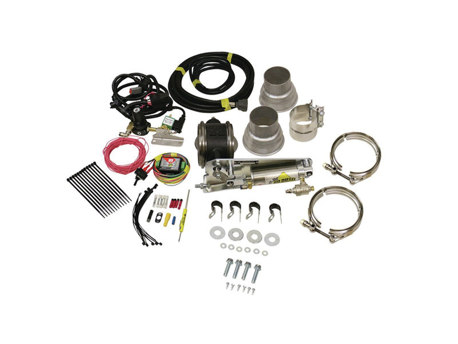 BD1028030 BD-POWER 1028030 3" REMOTE MOUNT EXHAUST BRAKELarge