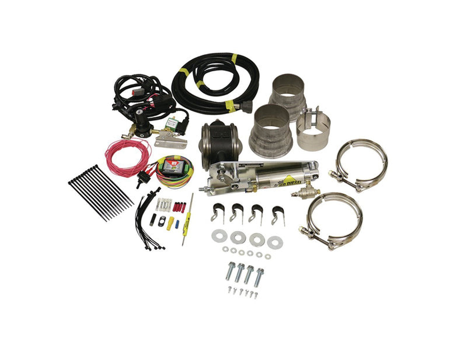 BD1028035 BD-POWER 1028035 3.5" REMOTE MOUNT EXHAUST BRAKELarge