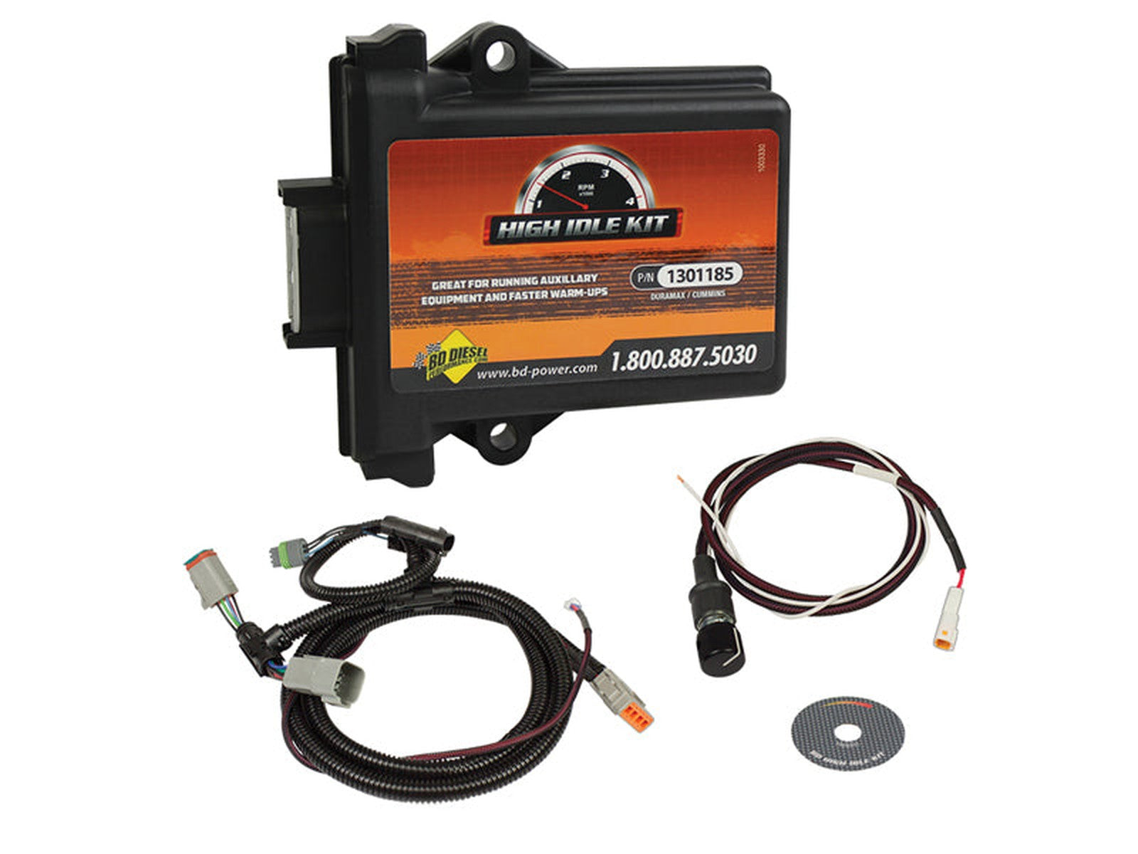 BD1036620 BD-POWER HIGH-IDLE KIT 1998.5-2004 DODGE 5.9L CUMMINS Large