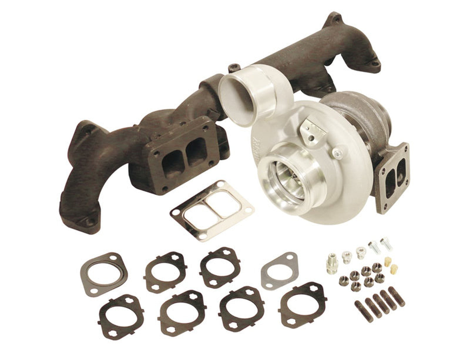 BD Diesel 1045295 Iron Horn S364SXE/80 1.00 AR Turbo Kit, 2007.5-2018 Dodge 6.7L Cummins