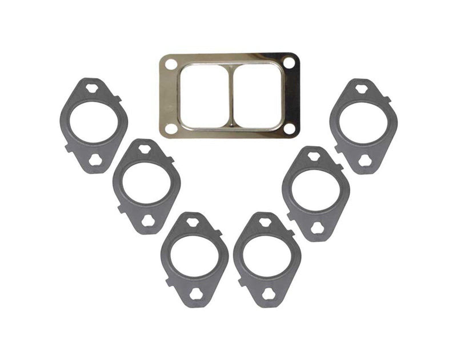 BD1045986-T6 BD-POWER 1045986-T6 EXHAUST MANIFOLD GASKET KIT 1998.5-2017 DODGE 5.9L/6.7L CUMMINS (T6 MANIFOLD)Large