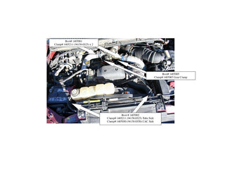 BD Diesel 1047030 Intercooler Hose & Clamp Kit, 1999.5-2003 Ford 7.3L Powerstroke