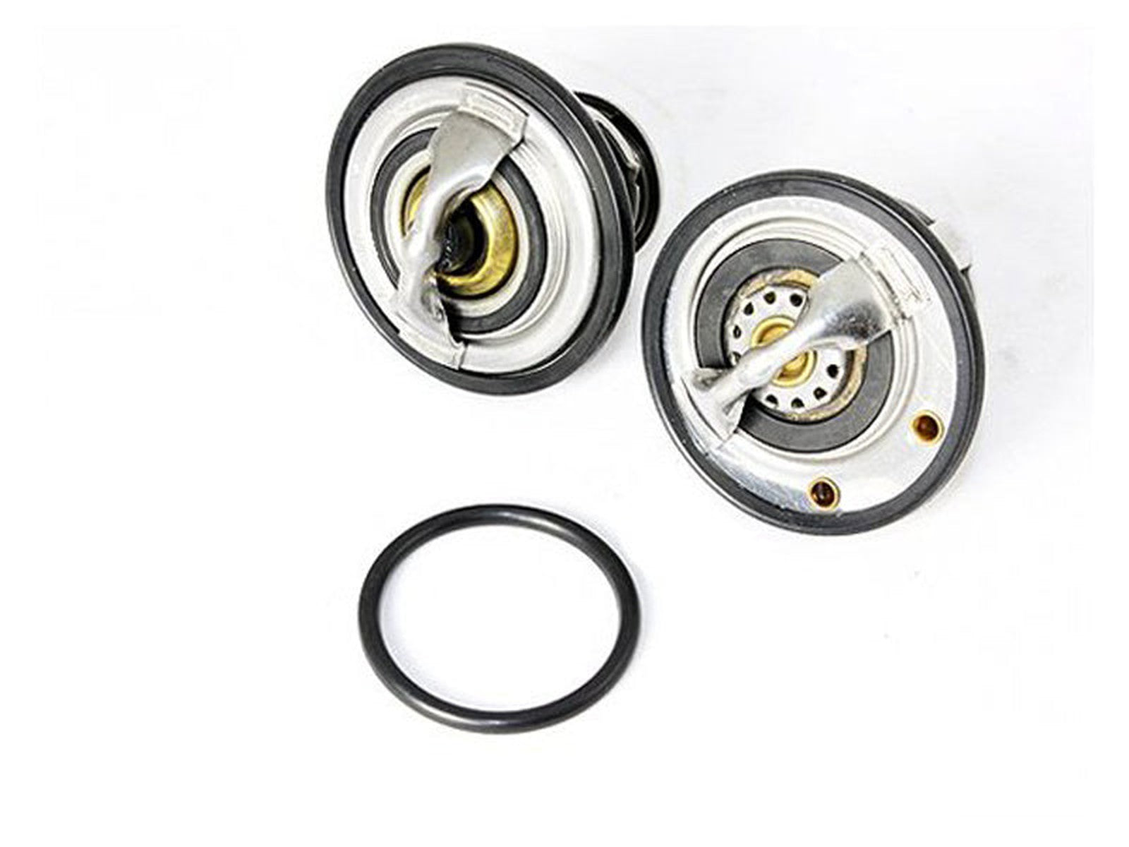Mishimoto Low Temperature Thermostat Set (2) For Chevy GMC 6.6L Duramax – MMTS-CHV-01DL, Lifetime Warranty