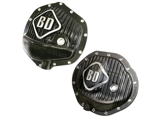 BD Diesel 1061827 Front And Rear Differential Cover Pack, 2003-2013 Dodge Ram 2500 4WD, 2003-2012 Dodge Ram 3500 4WD Large