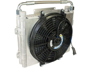 BD Diesel 1300601-DS Xtruded Double Stacked Transmission Cooler, Universal - Many Applications