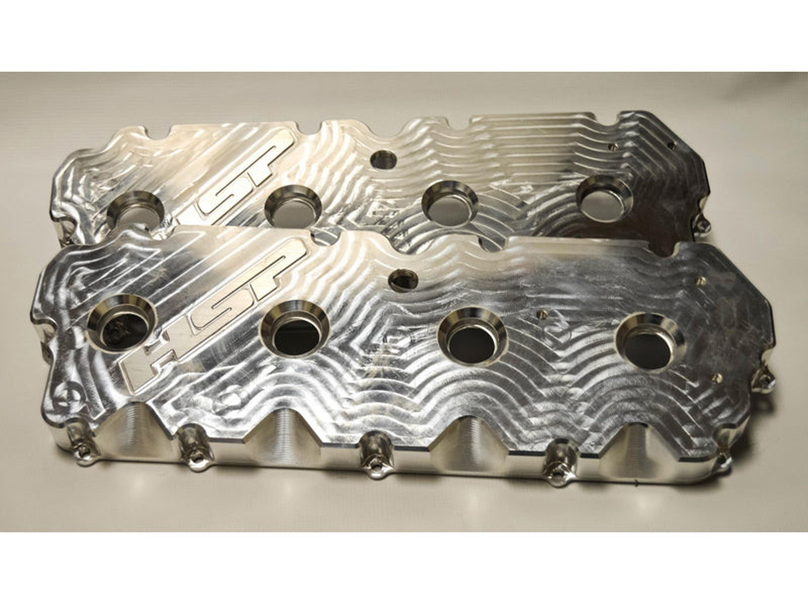 HSP Billet Valve Covers, 2001-2004 Chevrolet / GMC 6.6L Duramax LB7