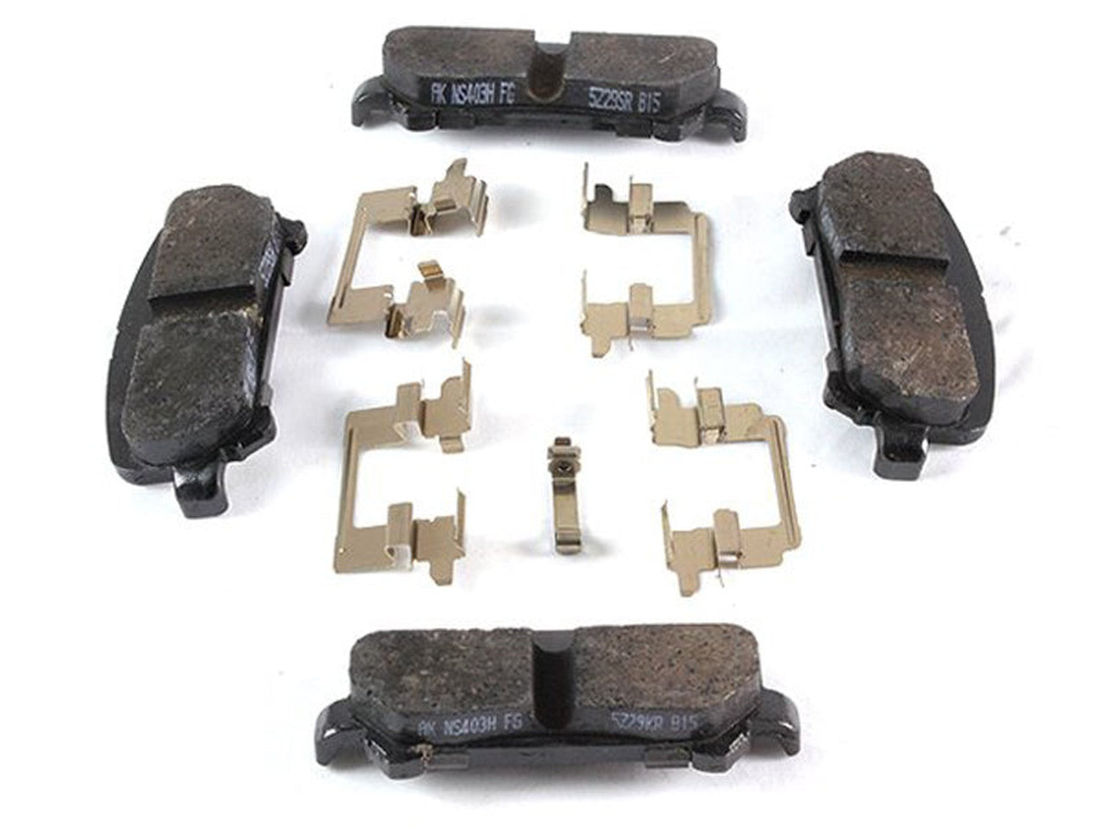 171-1189 OEM AC Delco Rear Brake Pads, LWN 2.8L, 2016Large