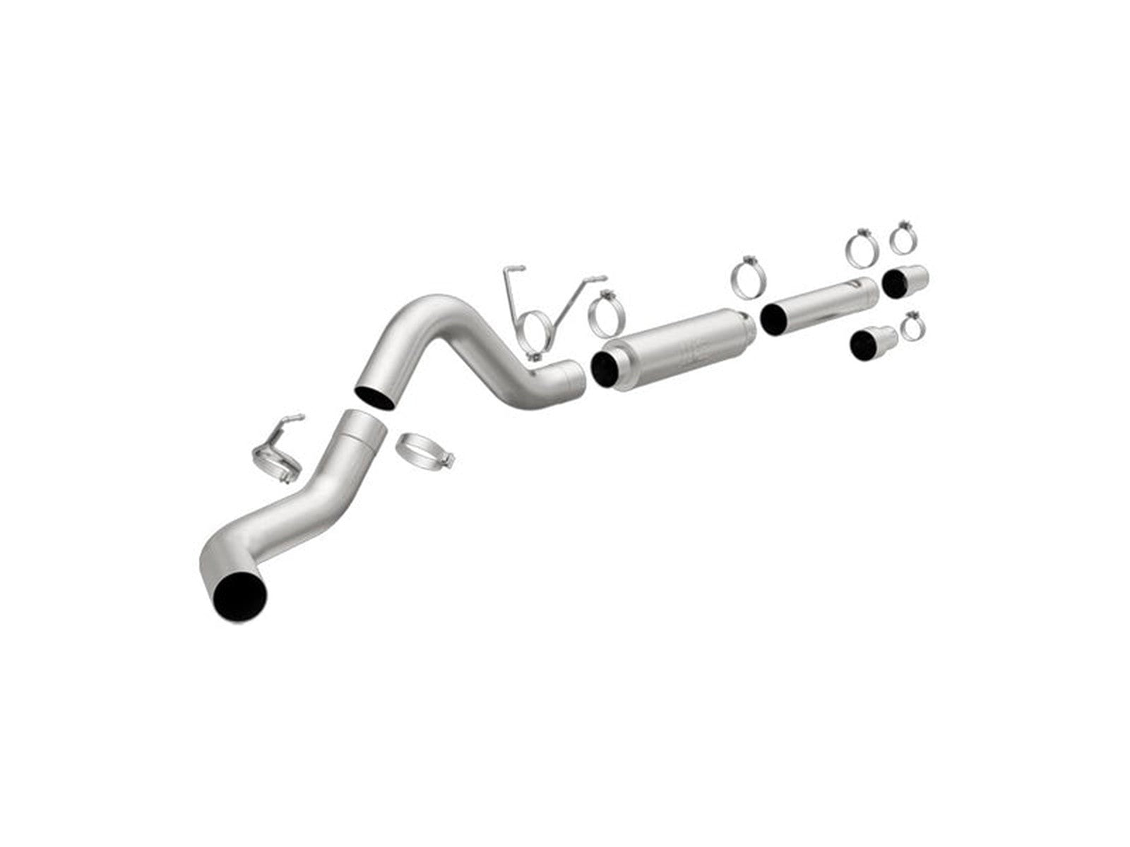 MAG17876 MAGNAFLOW 5" PRO SERIES CAT-BACK EXHAUST SYSTEM 2003-2007 DODGE 5.9L CUMMINS (ALL CREW & MEGA CABS)Large