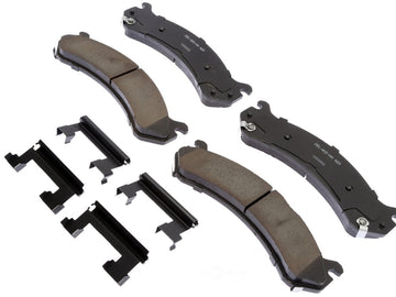 17D784CH AC Delco Professional Front Ceramic Brake Pads, 2001-2010  LB7 LLY LBZ LMM DuramaxLarge