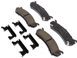 17D785CH AC Delco Professional Rear Ceramic Brake Pads, 2001-2010 2500HD/ 3500 with Single Rear WheelsLarge