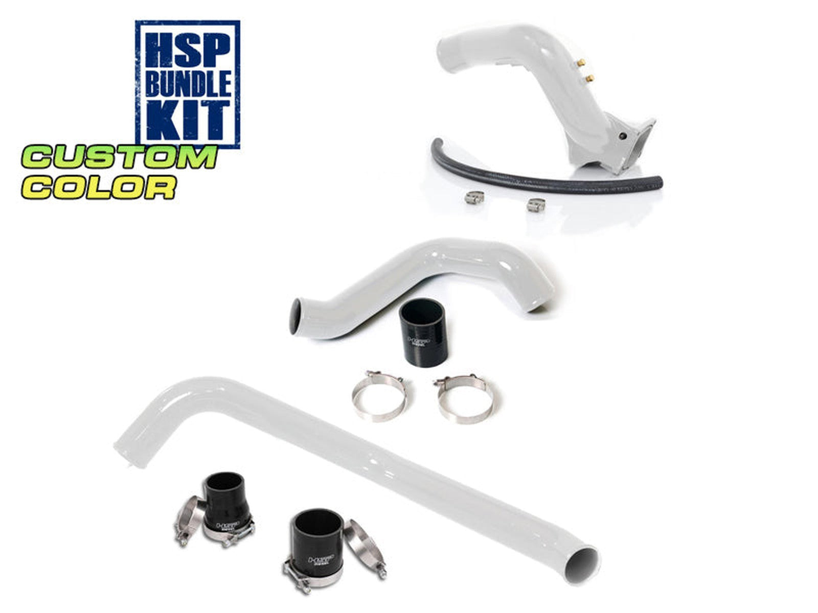 HSP Intercooler Charge Pipe Bundle, 2004.5-2005 Chevrolet / GMC 6.6L Duramax LLY