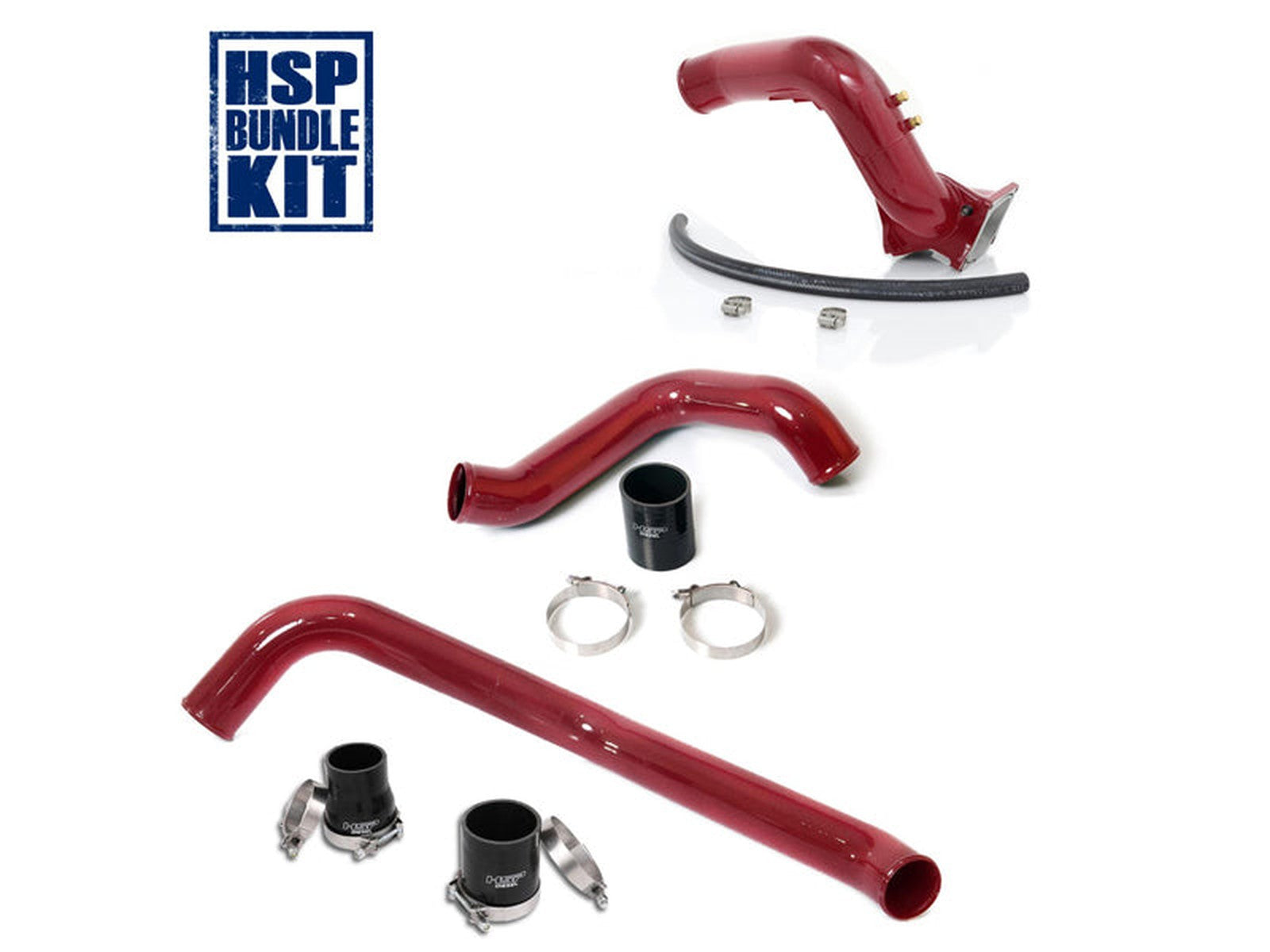 HSP Intercooler Charge Pipe Bundle, 2004.5-2005 Chevrolet / GMC 6.6L Duramax LLY