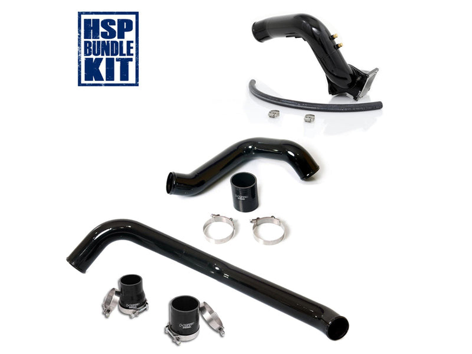 HSP Intercooler Charge Pipe Bundle, 2004.5-2005 Chevrolet / GMC 6.6L Duramax LLY