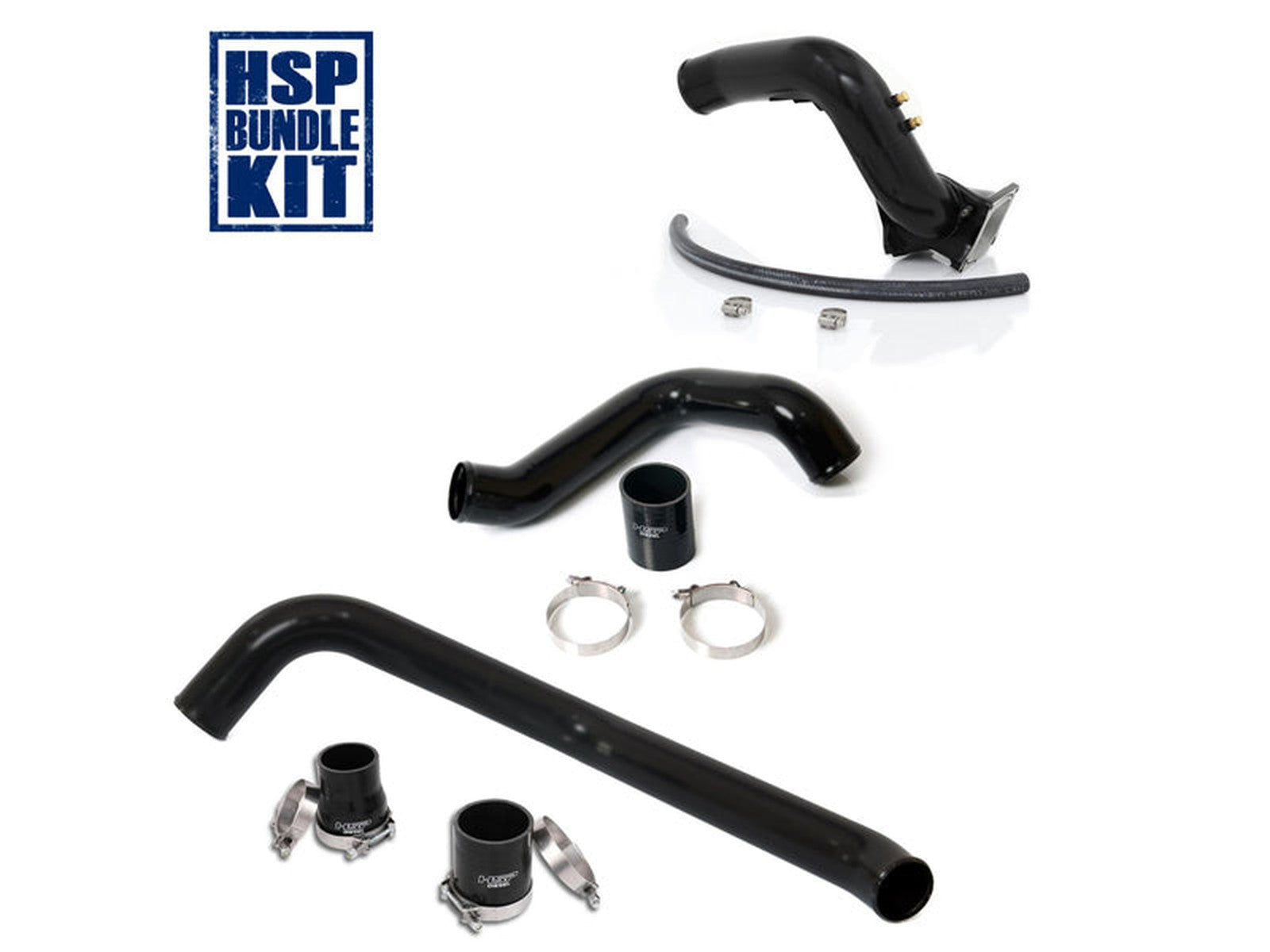 HSP Intercooler Charge Pipe Bundle, 2004.5-2005 Chevrolet / GMC 6.6L Duramax LLY