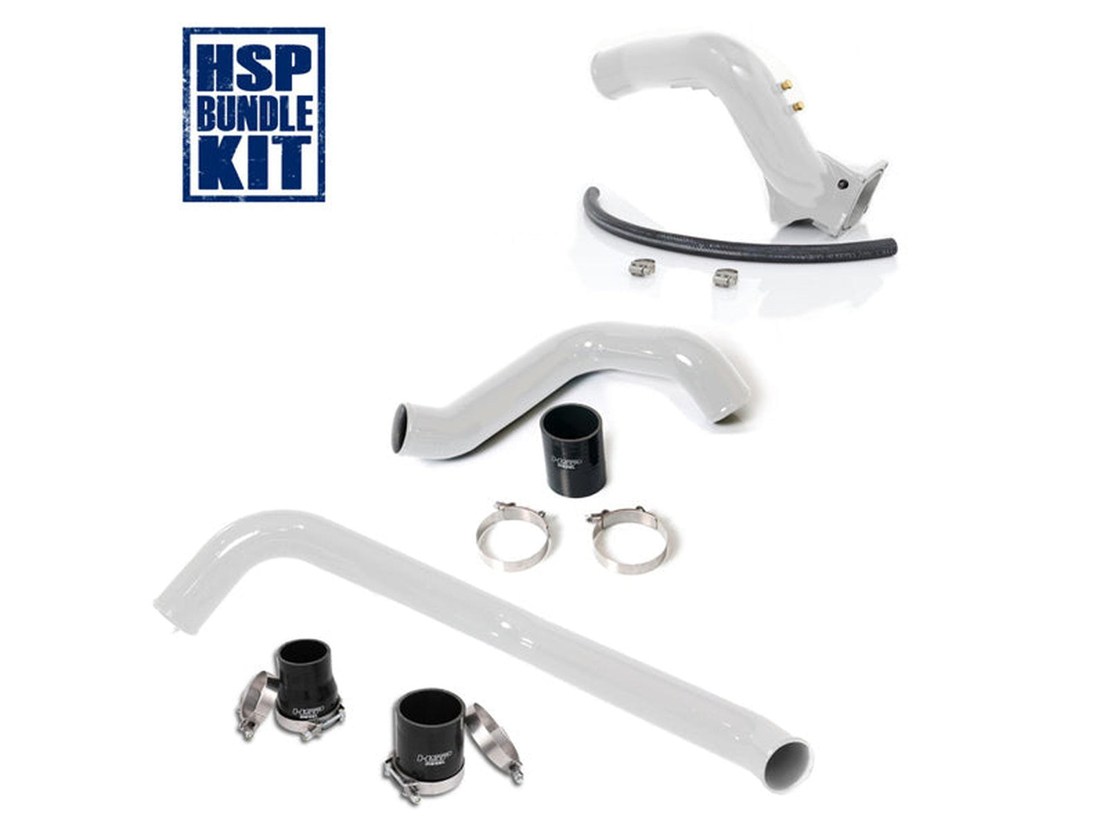 HSP Intercooler Charge Pipe Bundle, 2004.5-2005 Chevrolet / GMC 6.6L Duramax LLY