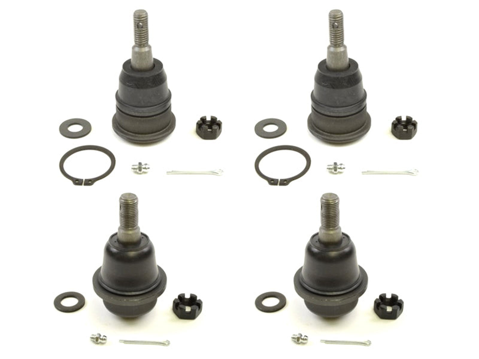 Forged Diesel 4 Piece Ball Joint Kit, 2001-2010 GM 6.6L Duramax LB7 LLY LBZ LMM