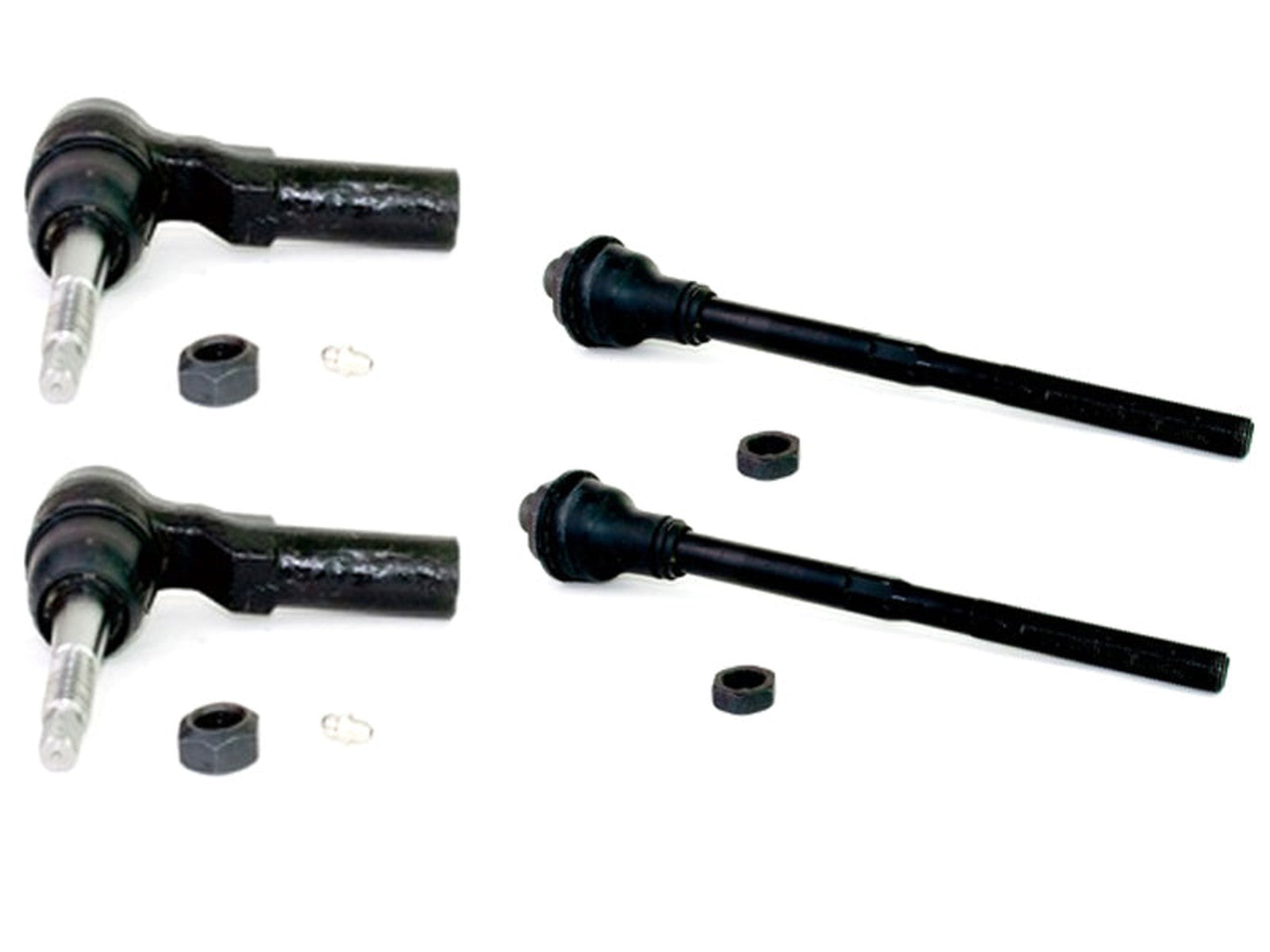 Forged Diesel 4 Piece Tie Rod Kit, 2011-2019 GM Duramax