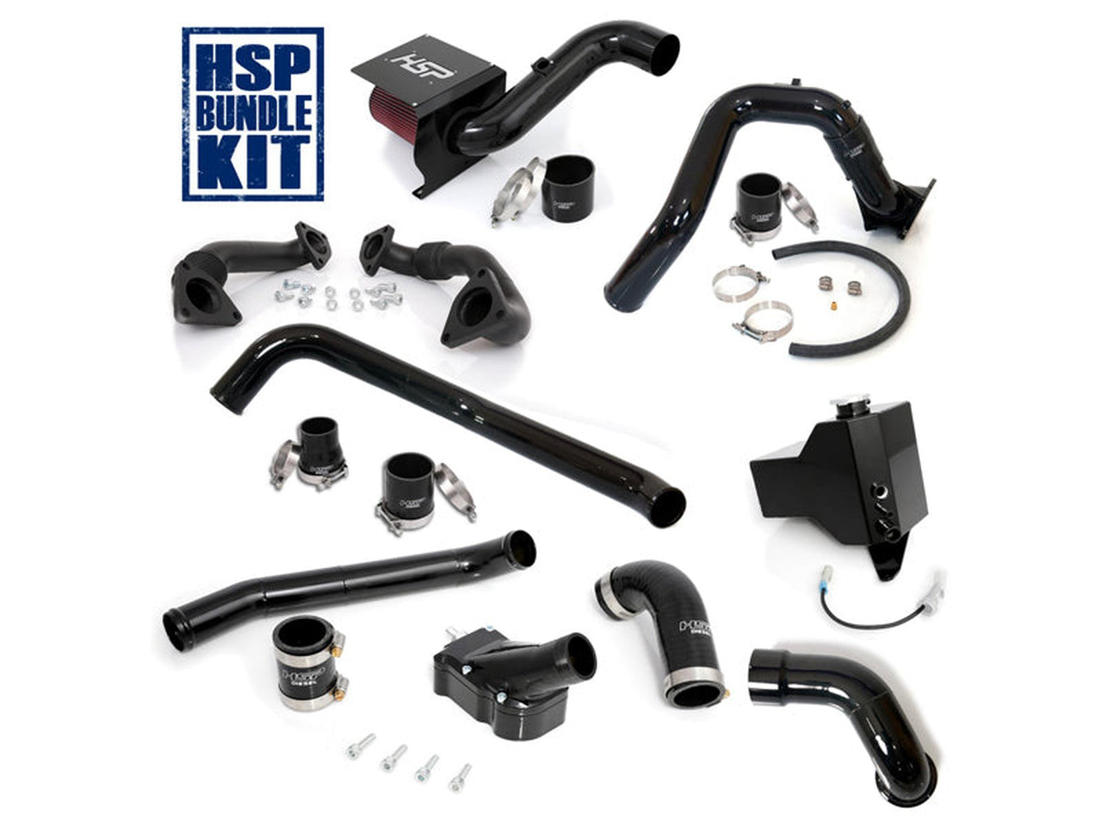 FLOW インディーズセット HSP Deluxe Max Air Flow Bundle, 2006-2007 Chevrolet / GMC 6.6L