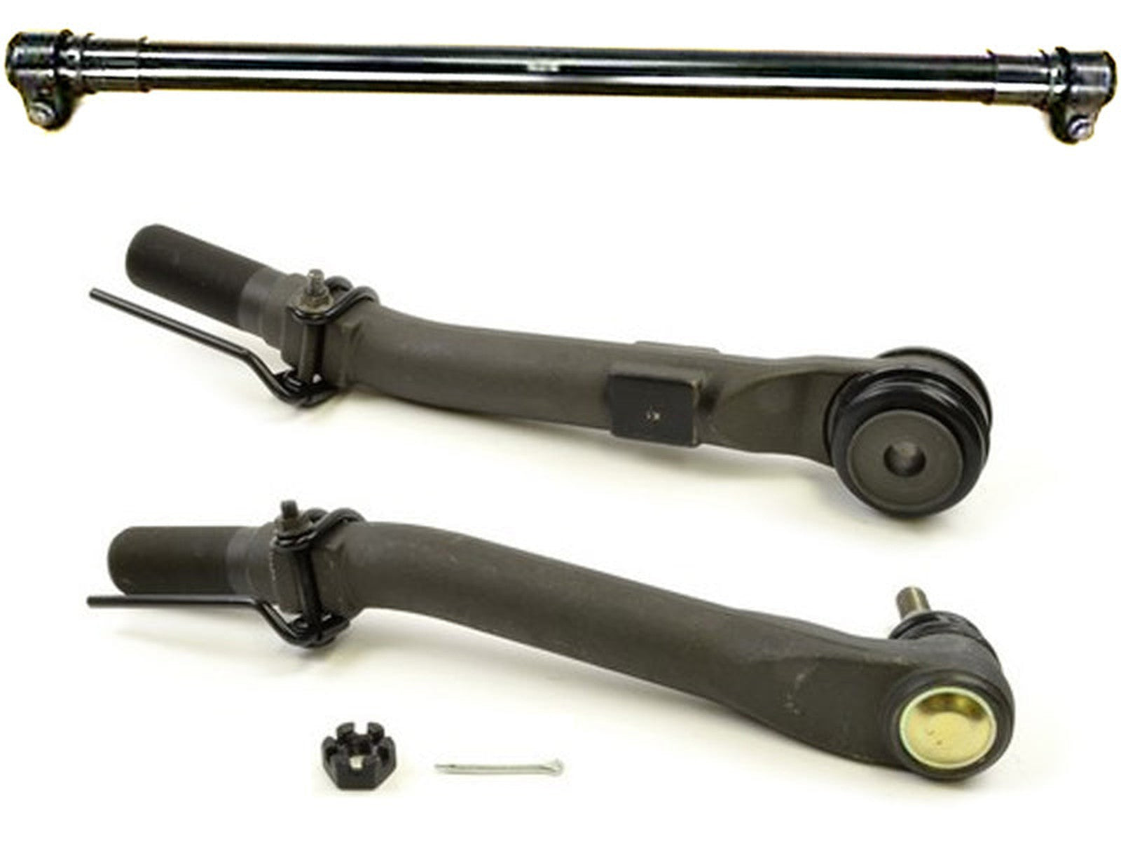 Forged Diesel 3 Piece Lower Steering Kit, 2005-2020 Ford 6.0L 6.4L 6.7L Powerstroke